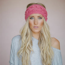 2016 Knitted Turban Headbands For Women Winter Warm Crochet Headband Head Wraps Wide Ear Warmer Hairband Hair Accessories