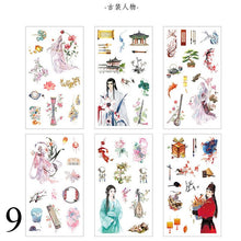 6Sheets/Pack Kawaii Stationery Stickers Cute Whale Stickers Lovely Paper Stickers For Kids DIY Diary Scrapbooking Photo Ablums