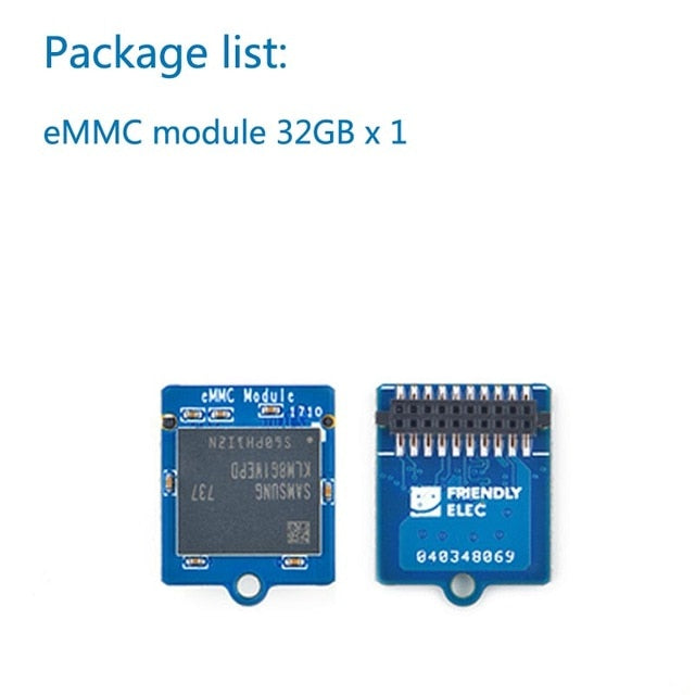 EMMC module 8GB 16GB 32GB 64GB with microSD turn eMMC adapter T2
