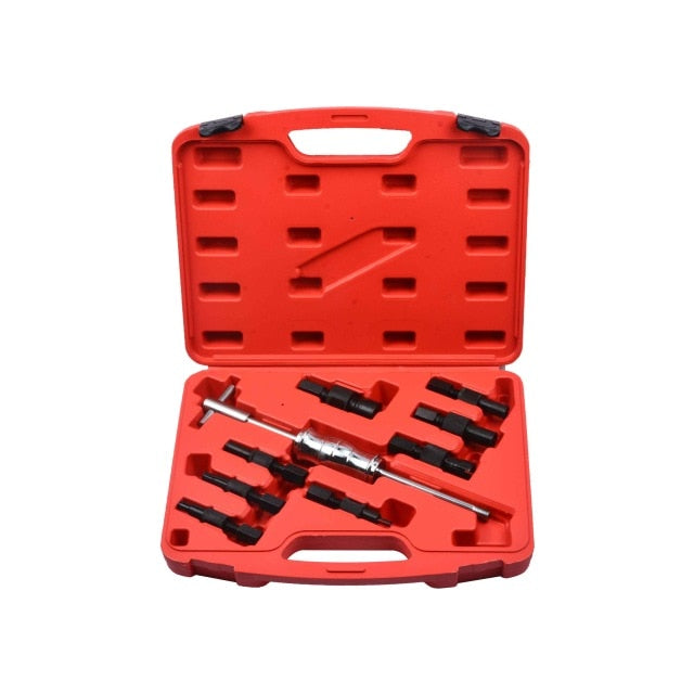 Blind Hole 9pc Slide Hammer Pilot Bearing Puller Internal Extractor Removal Kit