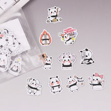 40 PCS Creative Little Dragon Green Paper Sticker Decoration DIY Ablum Diary Scrapbooking Label Sticker Cute Stationery TZ100