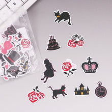 40 PCS Creative Little Dragon Green Paper Sticker Decoration DIY Ablum Diary Scrapbooking Label Sticker Cute Stationery TZ100