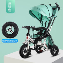 4 In 1 Infant Tricycle Folding Rotating Seat Baby Stroller  3 Wheel Bicycle  Kids Bikes Three Wheel Stroller Baby Trolley 6M-6Y