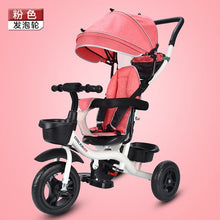 4 In 1 Infant Tricycle Folding Rotating Seat Baby Stroller  3 Wheel Bicycle  Kids Bikes Three Wheel Stroller Baby Trolley 6M-6Y
