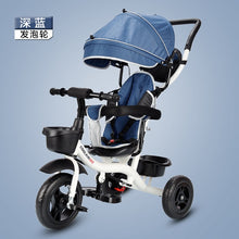 4 In 1 Infant Tricycle Folding Rotating Seat Baby Stroller  3 Wheel Bicycle  Kids Bikes Three Wheel Stroller Baby Trolley 6M-6Y