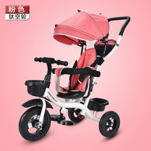 4 In 1 Infant Tricycle Folding Rotating Seat Baby Stroller  3 Wheel Bicycle  Kids Bikes Three Wheel Stroller Baby Trolley 6M-6Y