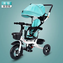 4 In 1 Infant Tricycle Folding Rotating Seat Baby Stroller  3 Wheel Bicycle  Kids Bikes Three Wheel Stroller Baby Trolley 6M-6Y