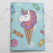 Fashion Cute Cat &Duck Animals Cartoon Passport Cover Men Women PU Leather Travel Passport Holder Case Card ID Holders 14.5*10cm