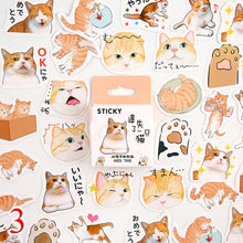 45pcs/box Stationery Stickers Vaporwave DIY Planet Sticky Paper Kawaii Moon Plants Stickers For Decoration Diary Scrapbooking