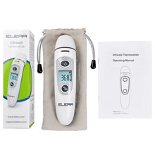 ELERA Baby Thermometer Infrared Digital LCD Body Measurement Forehead Ear Non-Contact Adult Body Fever IR Children  Termometro