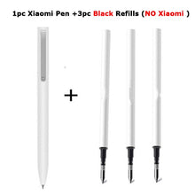 Original Xiaomi Mijia Sign Pen MI Pen 9.5mm Signing Pen PREMEC Smooth Switzerland Refill MiKuni Japan Ink (Black/Blue) Best Gift