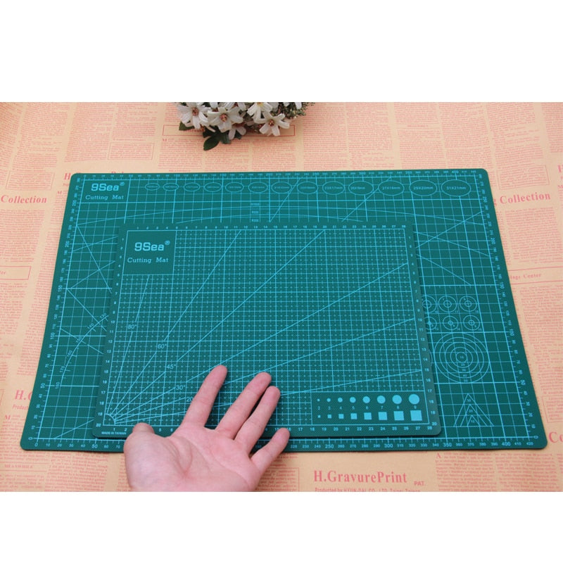 A3 A4 A5 PVC Cutting Mat Pad Patchwork Cut Pad A3 Patchwork Tools Manual DIY Tool Cutting Board Double-sided Self-healing