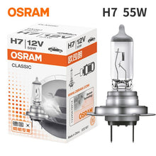 OSRAM H7 H1  H3 12V 55W 3200K Car light bulb Halogen lamp Headlight low light Auto Light  for Santana Ford Focus Citroen 1pc