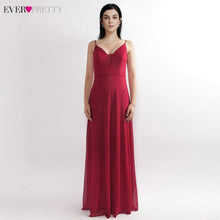 Elegant Burgundy Evening Dresses Ever Pretty EP07482BD Mermaid V-Neck Sleeveless Draped Formal Party Gowns Abiye Gece Elbisesi
