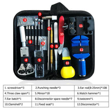 147pcs Watch Repair tool Kit Watch Link Pin Remover Case Opener Spring Bar Remover Horlogemaker Gereedschap Repair WatchTool Kit