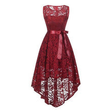 2020 wedding party dress prom gown fashion clothing Front short long back dark blue halter Bow Bridesmaid Dresses