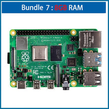 Newest Raspberry Pi 4 Model 4B 8GB BCM2711 quad-core Cortex-A72 1.5GHz 1GB/2GB/4GB RAM with dual band WIFI Bluetooth support PoE