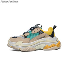 2020 Woman Vulcanize Shoes Celebrity Chunky Sneakers Women Trendy Dad Sneakers Mesh Platform Shoes mujer vulcanizar los zapatos