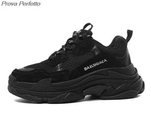 2020 Woman Vulcanize Shoes Celebrity Chunky Sneakers Women Trendy Dad Sneakers Mesh Platform Shoes mujer vulcanizar los zapatos