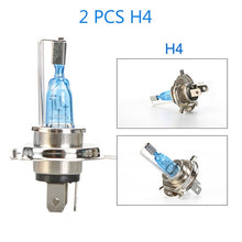 2 PCS Newest super bright 55w car H4 H7 H11 H1 9005 9006 HB3 HB4 Halogen lamp Original socket auto headlight bulb 5500k white