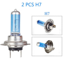 2 PCS Newest super bright 55w car H4 H7 H11 H1 9005 9006 HB3 HB4 Halogen lamp Original socket auto headlight bulb 5500k white