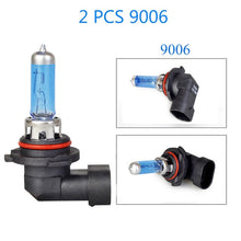 2 PCS Newest super bright 55w car H4 H7 H11 H1 9005 9006 HB3 HB4 Halogen lamp Original socket auto headlight bulb 5500k white