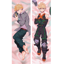 Anime My Hero Academia Katsuki Bakugou Dakimakura Hugging Body Pillow Case Custom DIY Cushion Fujoshi BL Cosplay Costume Cover