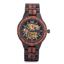 DODO DEER Wooden Mechanical Watch Couple Relogio Masculino Women Men Watches Luxury Timepieces erkek kol saati Dropshipping D18