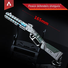 21CM Gun Apex Hero Peripheral Keychain R301 Carbine Zinc Alloy Weapon Toy Model Decoration Apex Legend Weapon Gift
