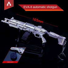 21CM Gun Apex Hero Peripheral Keychain R301 Carbine Zinc Alloy Weapon Toy Model Decoration Apex Legend Weapon Gift