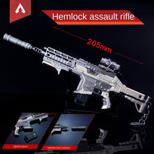 21CM Gun Apex Hero Peripheral Keychain R301 Carbine Zinc Alloy Weapon Toy Model Decoration Apex Legend Weapon Gift