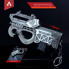 21CM Gun Apex Hero Peripheral Keychain R301 Carbine Zinc Alloy Weapon Toy Model Decoration Apex Legend Weapon Gift