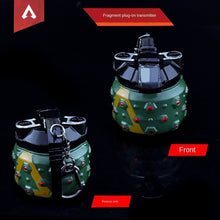 21CM Gun Apex Hero Peripheral Keychain R301 Carbine Zinc Alloy Weapon Toy Model Decoration Apex Legend Weapon Gift