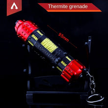 21CM Gun Apex Hero Peripheral Keychain R301 Carbine Zinc Alloy Weapon Toy Model Decoration Apex Legend Weapon Gift
