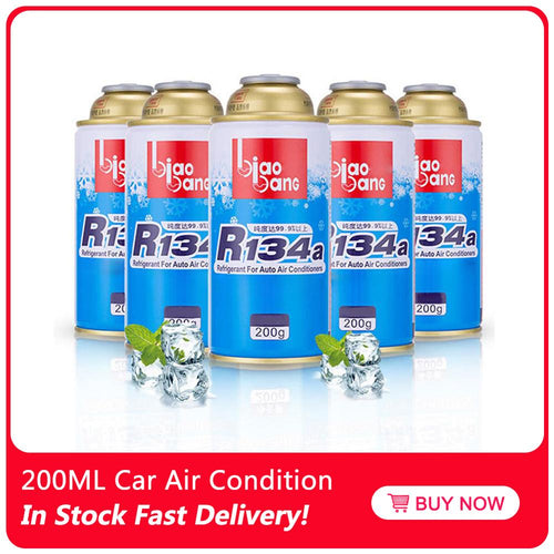 200ML Car Air Conditioning Refrigerant Cooling Agent R134A Environmentally Friendly Refrigerator Water Filter Replacement