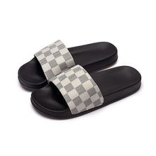 Lovers Beach Sandals & Slippers Women Fashion Plaid Flip-Flop Student Summer Seaside Thick Bottom Non-slip Outdoor Slippers men