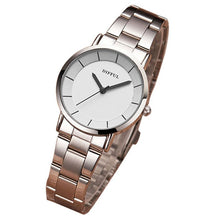 Minimalist Couple Watch Men Women Stainless Steel Band Watch Lady Simple Lover Pair Watch Anniversary Gift To Husband and Wife