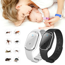 Ultrasonic Mosquito Repellent Hand Ring Adults Children Repellent Bracelet Artifact Outdoor Indoor Universal Anti-mosquito Watch