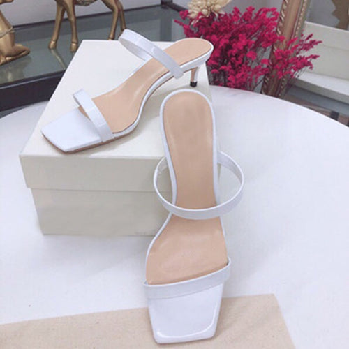 2020 spring and autumn new suede metal head middle heel work shoes pointed thin heel high heels simple single shoes female black