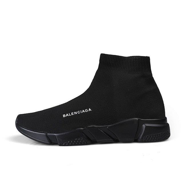 High Top Shoes Woman Vulcanized shoes Unisex Brand Designer Slip-On Sock Breathable Casual Shoes Women Sneakers chaussures femme