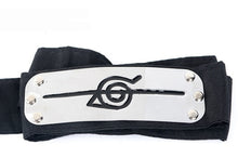 Anime Naruto Headband Leaf Village Logo Konoha Uchiha Itachi Kakashi Akatsuki Cosplay Costume Accessories