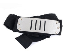 Anime Naruto Headband Leaf Village Logo Konoha Uchiha Itachi Kakashi Akatsuki Cosplay Costume Accessories