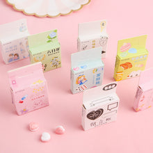 40 Pcs/Pack Kawaii Flowers Pattern Decoracion Diary Christmas Stickers Scrapbooking Stationery Sticker Student Supplies