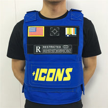 Bulletproof Vests hiphop MC VEST RAPPER BAR TANK TOP fashion new design top street fashion icons us flag