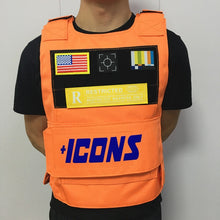 Bulletproof Vests hiphop MC VEST RAPPER BAR TANK TOP fashion new design top street fashion icons us flag