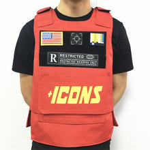 Bulletproof Vests hiphop MC VEST RAPPER BAR TANK TOP fashion new design top street fashion icons us flag