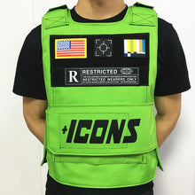 Bulletproof Vests hiphop MC VEST RAPPER BAR TANK TOP fashion new design top street fashion icons us flag