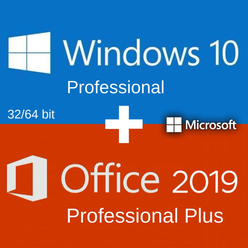 Windows 10 Pro Professional + Office 2019 Pro Plus 2019 Activation CODE KEY Multilingual