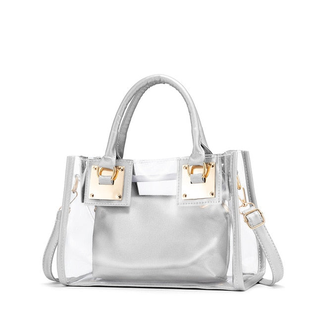 Women handbags luxury bags designer fashion shoulder bags Transparent Bag for Women 2020 rossbody Messenger Shoulder Bags