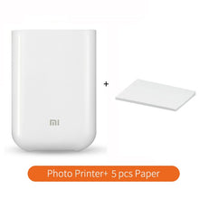 Xiaomi Mijia AR Printer 300dpi Portable Photo Mini Pocket With DIY Share 500mAh picture printer pocket printer works with mijia